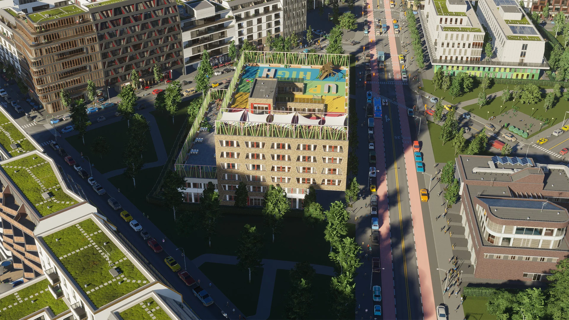 Cities Skylines Ii Urban Promenades Screenshot 1