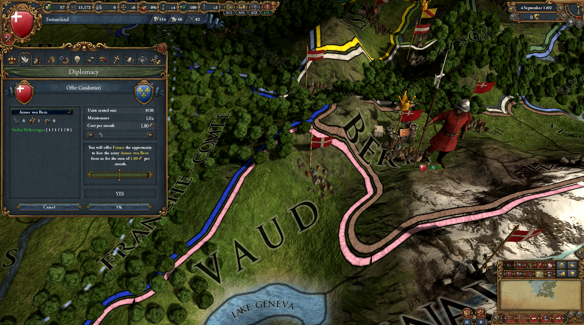 Europa Universalis IV: Mare Nostrum (screenshot 1)