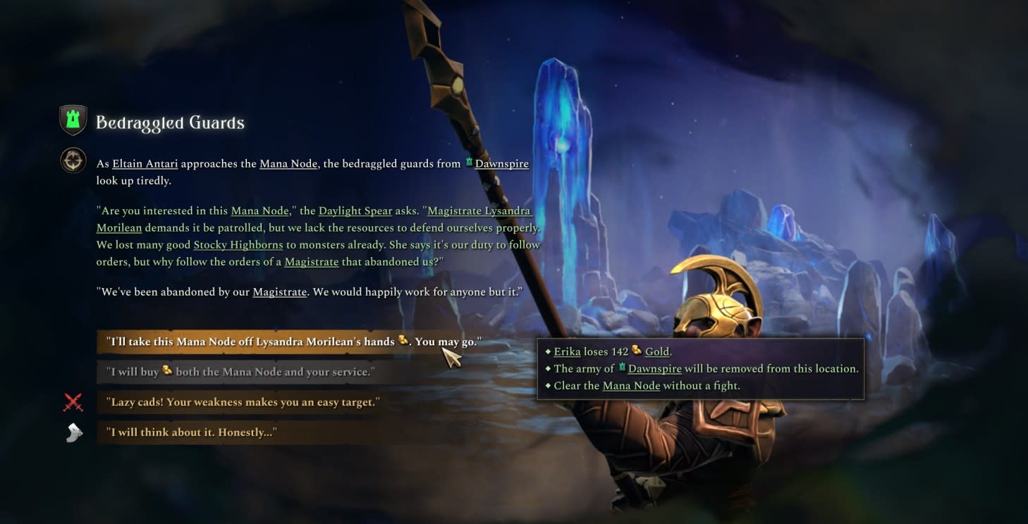 Age of Wonders 4 Dev Diary #6 – Narrative Events - Paradox Interactive