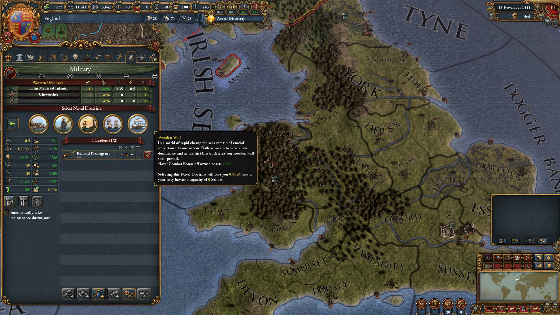 Europa Universalis IV: Rule Britannia (screenshot 5)