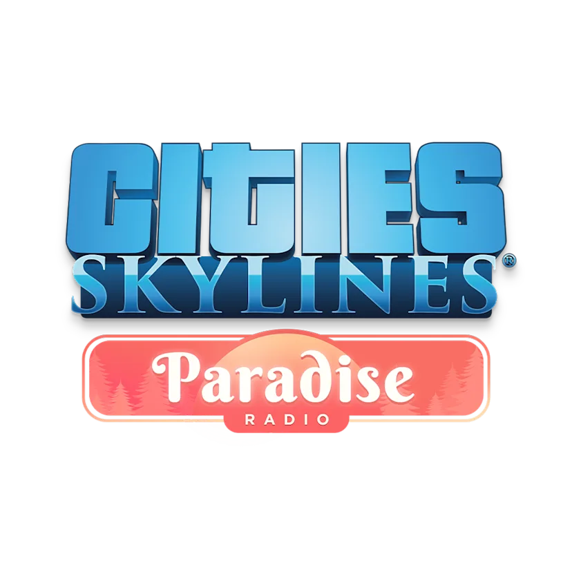 Logotype for Cities: Skylines - Paradise Radio