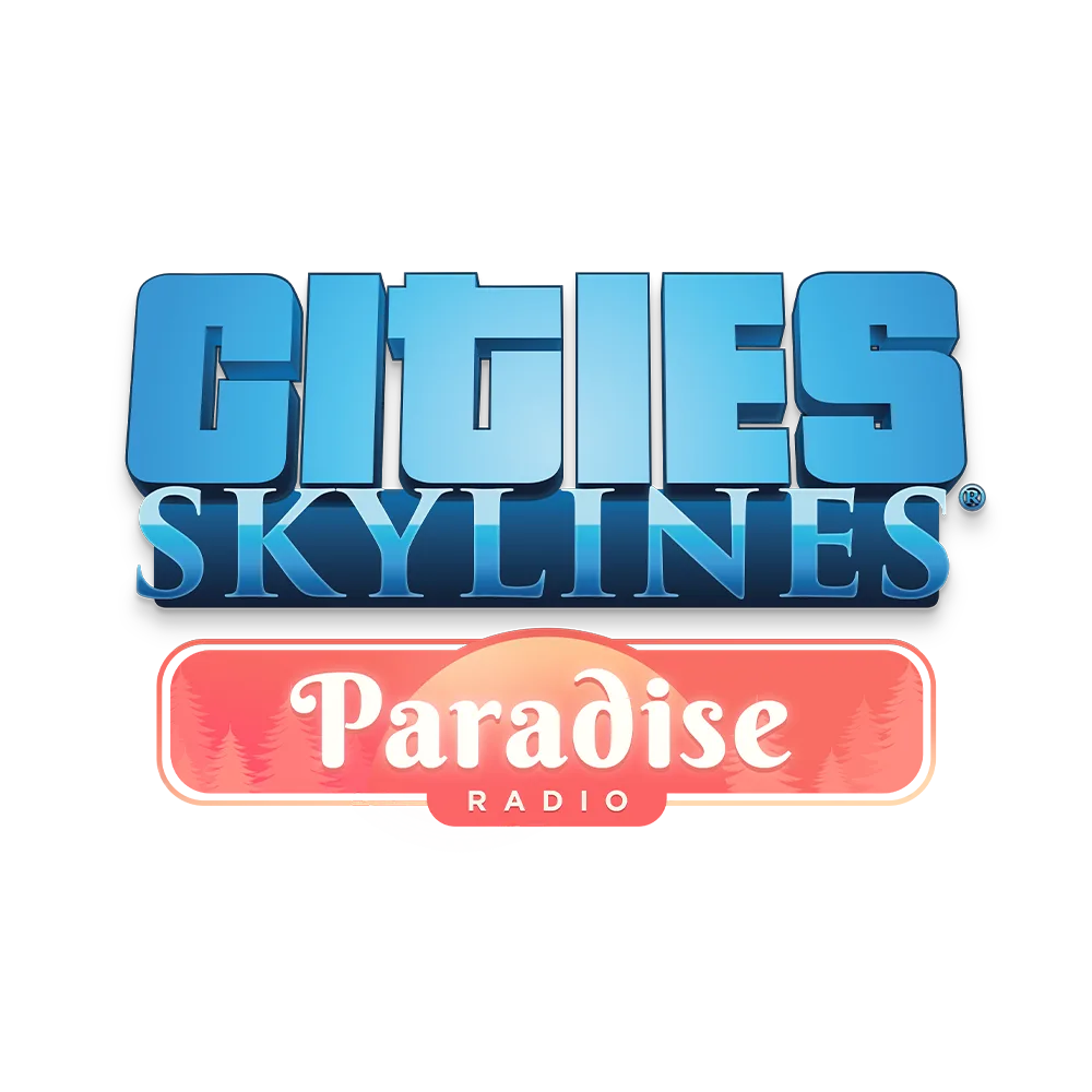 Logotype for Cities: Skylines - Paradise Radio