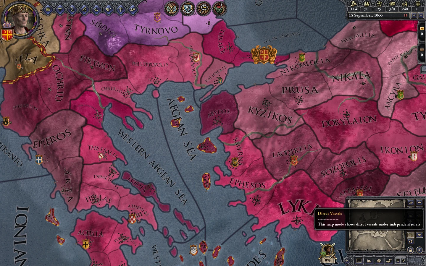 Crusader Kings II: Songs of Byzantium (screenshot 5)