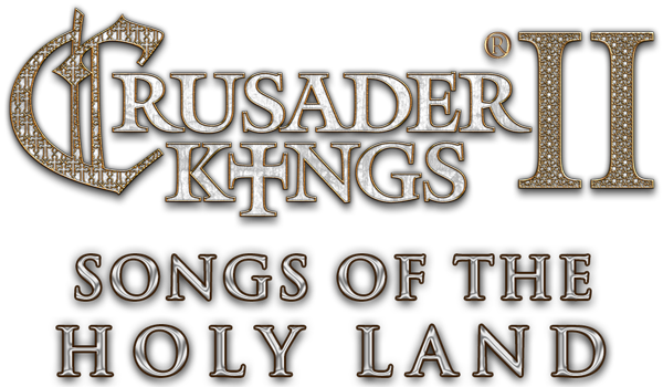 Crusader Kings II: Songs of the Holy Land - logo
