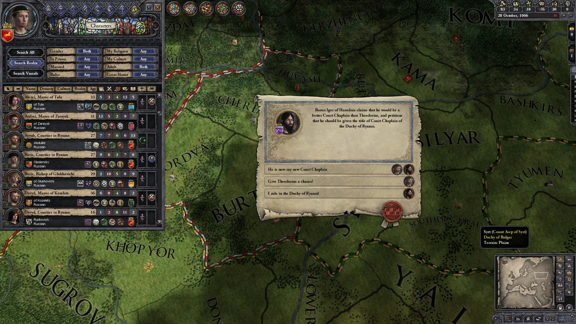 Crusader Kings II: Russian Portraits (screenshot 3)