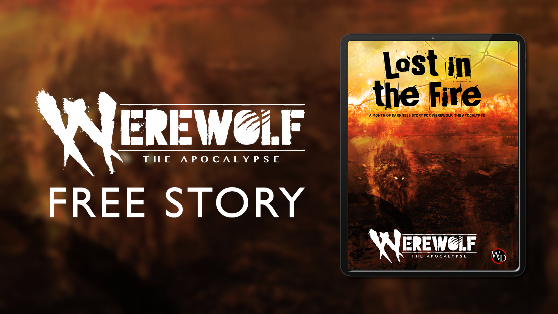 werewolf lost in the fire