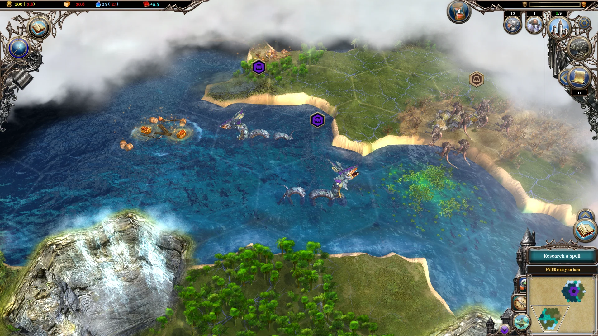Warlock 2: Wrath of the Nagas (screenshot 2)