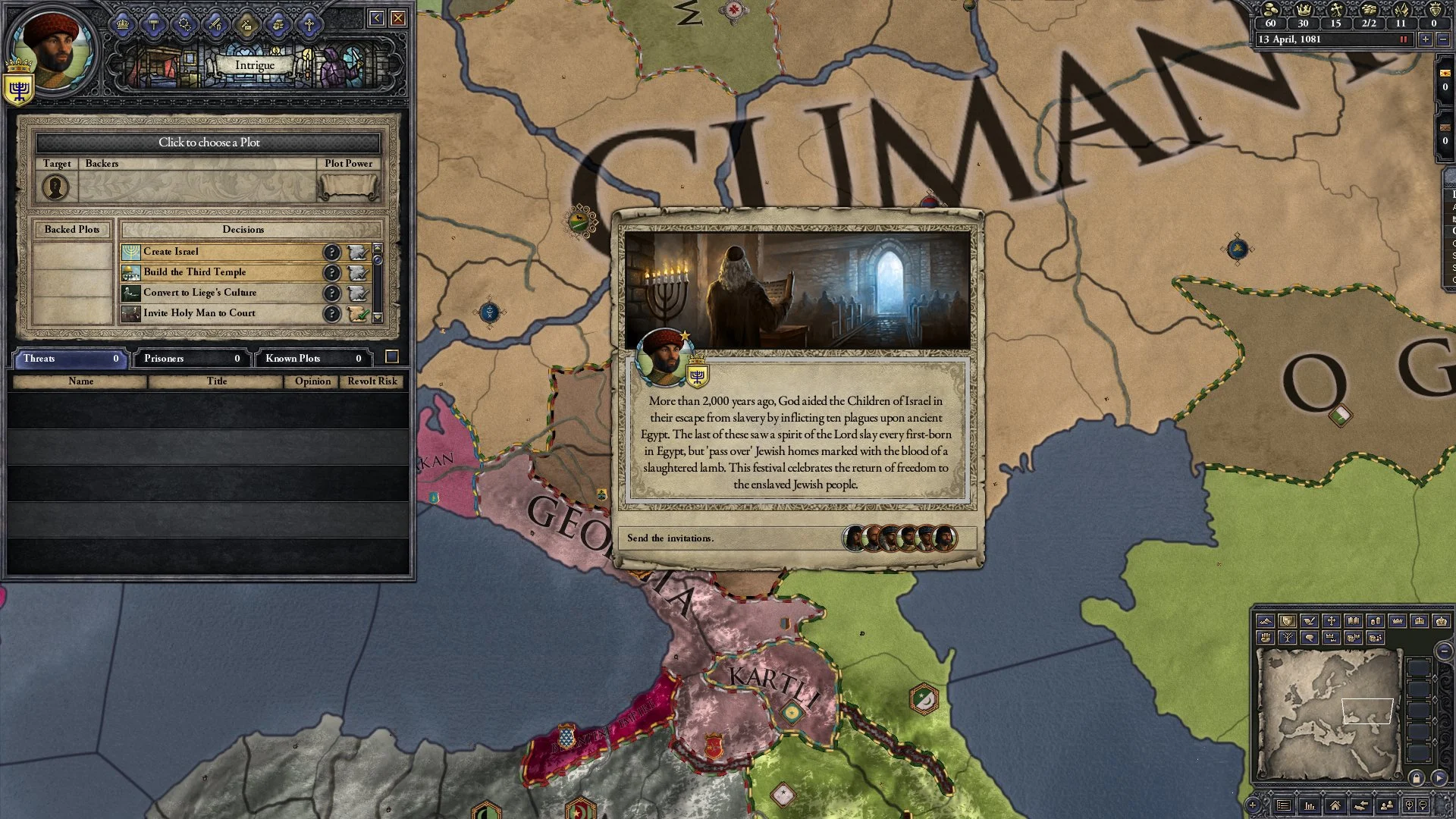 Crusader Kings II: Sons of Abraham (screenshot 8)