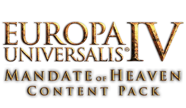 Logotype for Europa Universalis IV: Mandate of Heaven Content Pack