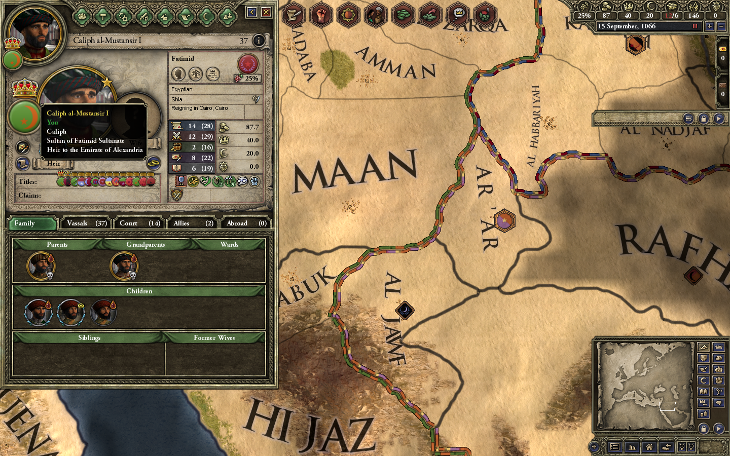 Crusader Kings II: Sword of Islam (screenshot 2)