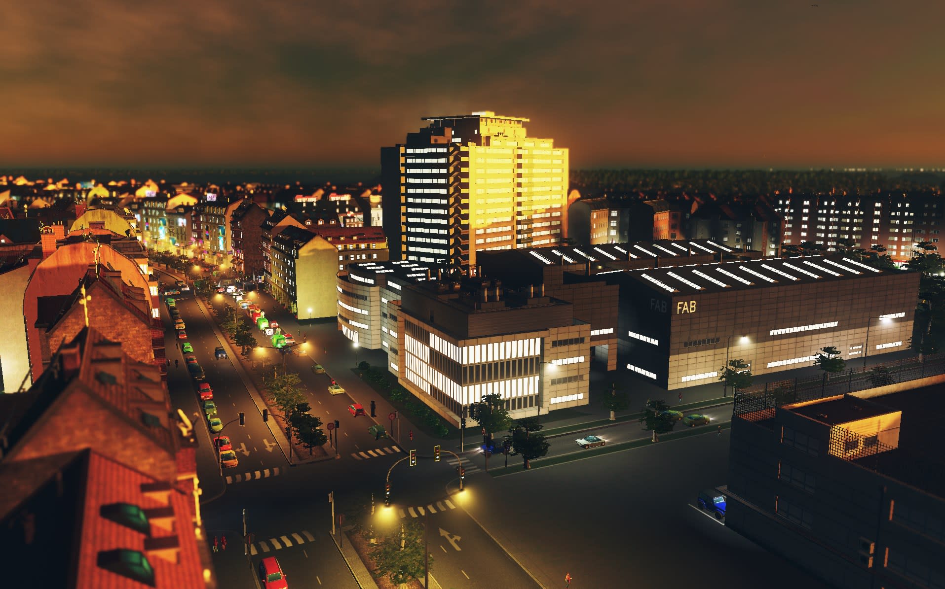 Cities: Skylines - High-Tech Buildings (screenshot 5)