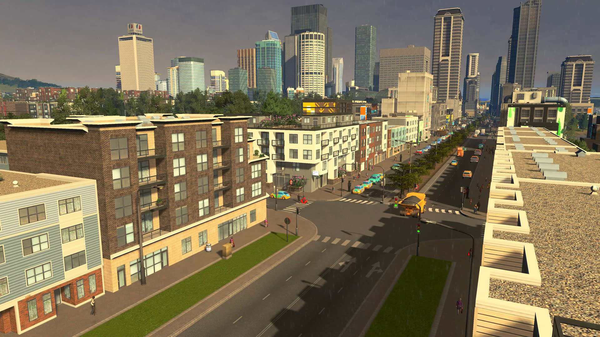 CitiesSkylines EmergingDowntown-Screenshot-3