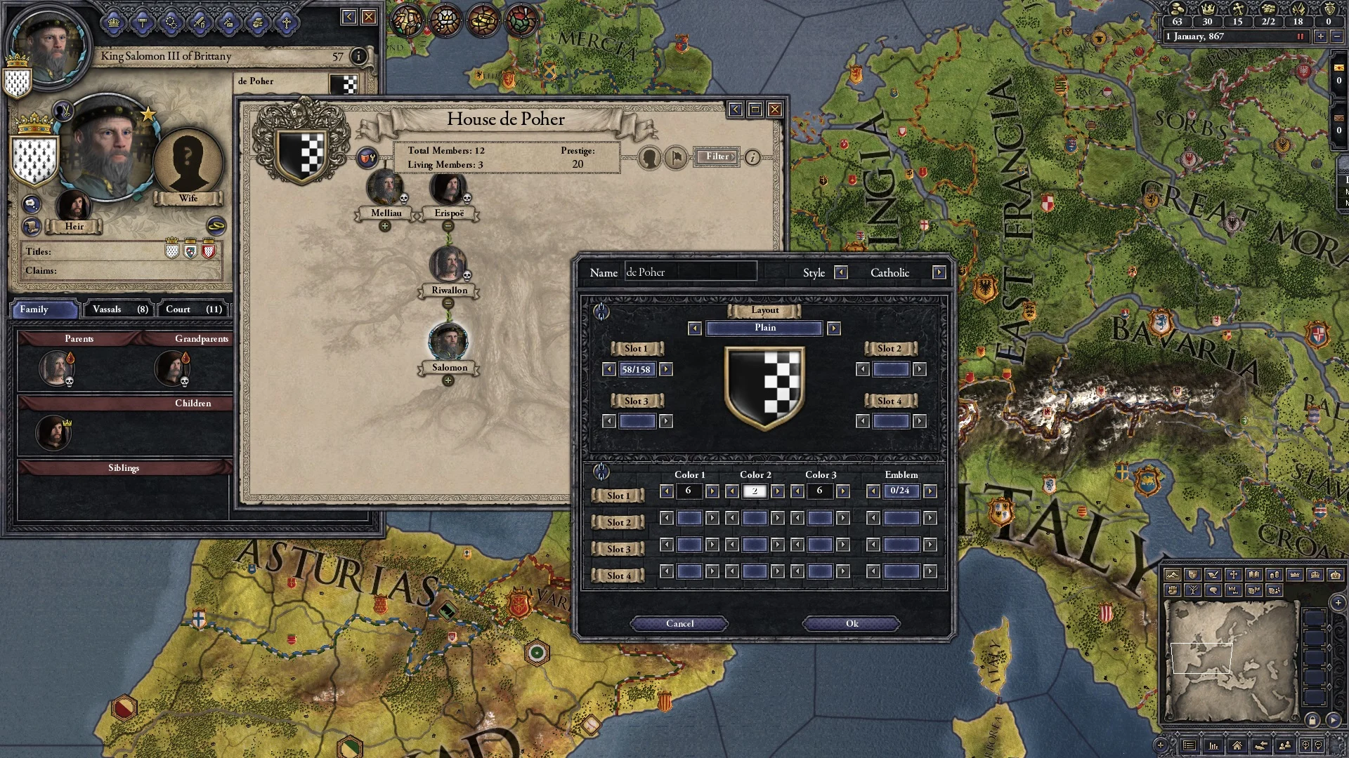 Crusader Kings II: Customization Pack (screenshot 2)