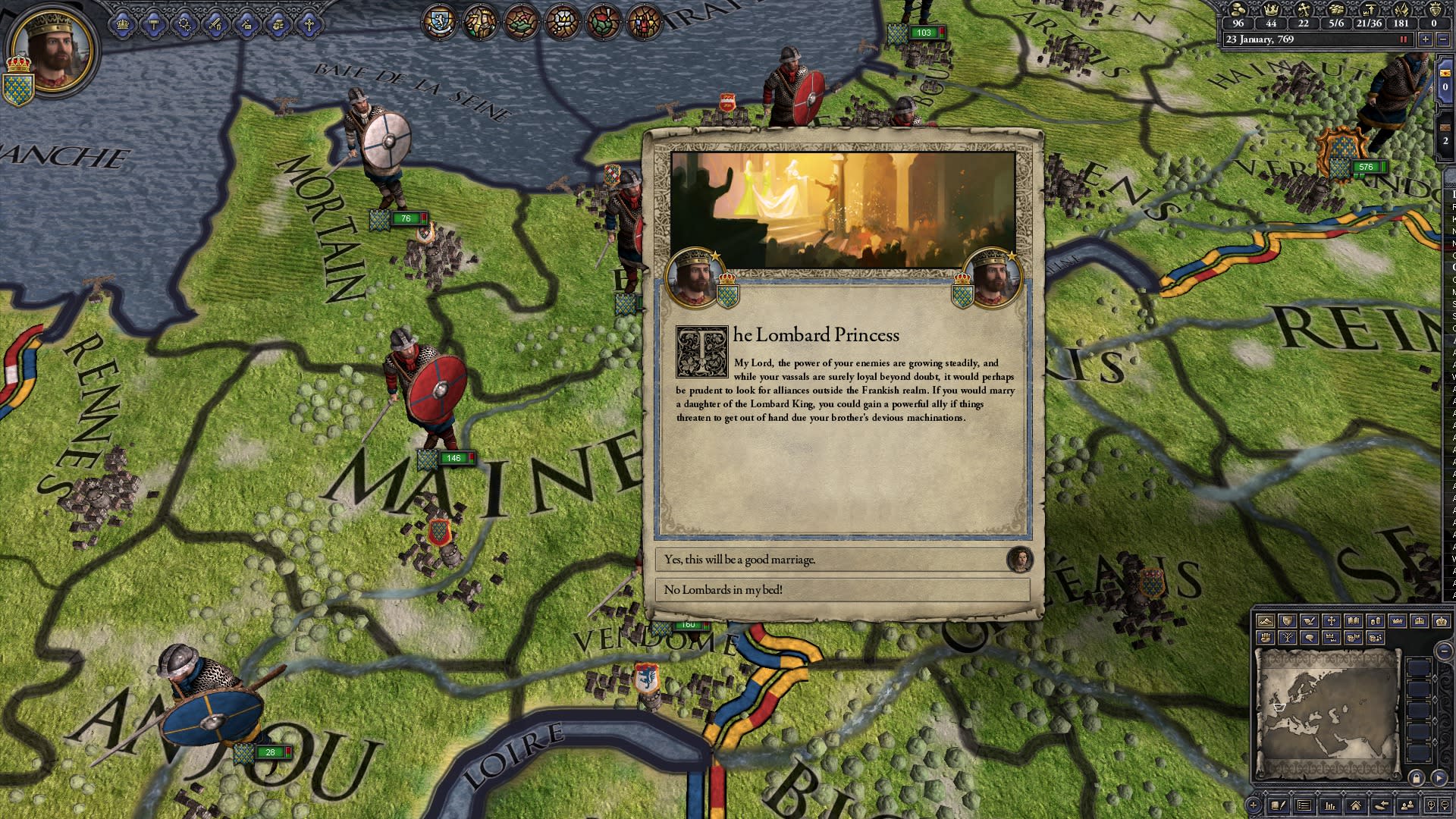 Crusader Kings II: Charlemagne (screenshot 6)