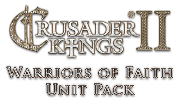 Logotype for Crusader Kings II: Warriors of Faith Unit Pack