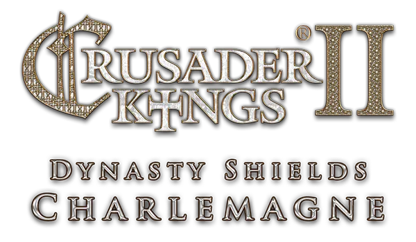 Logotype for Crusader Kings II: Dynasty Shields Charlemagne