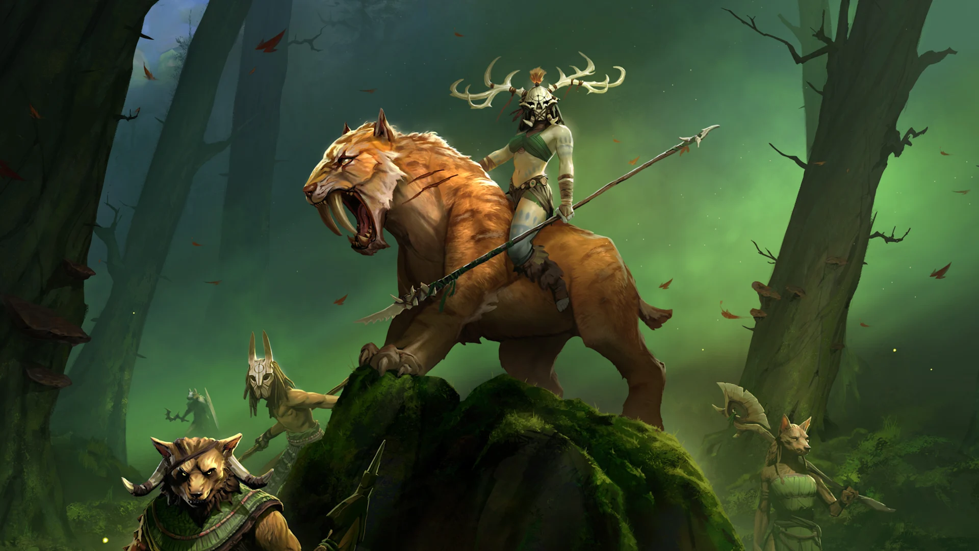 Background Art for Age of Wonders 4 - Primal Fury