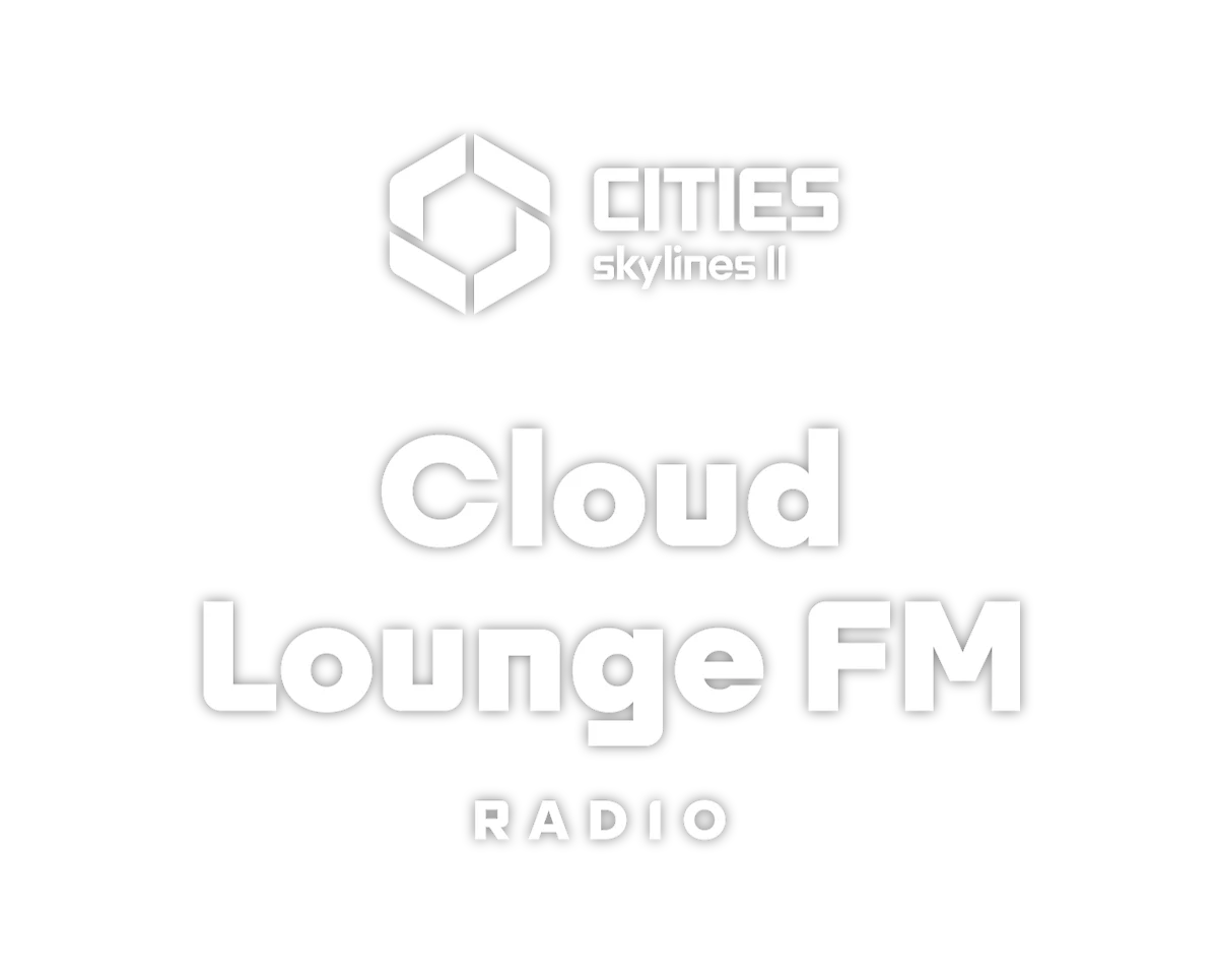 Logotype for Cities: Skylines II - Cloud Lounge FM