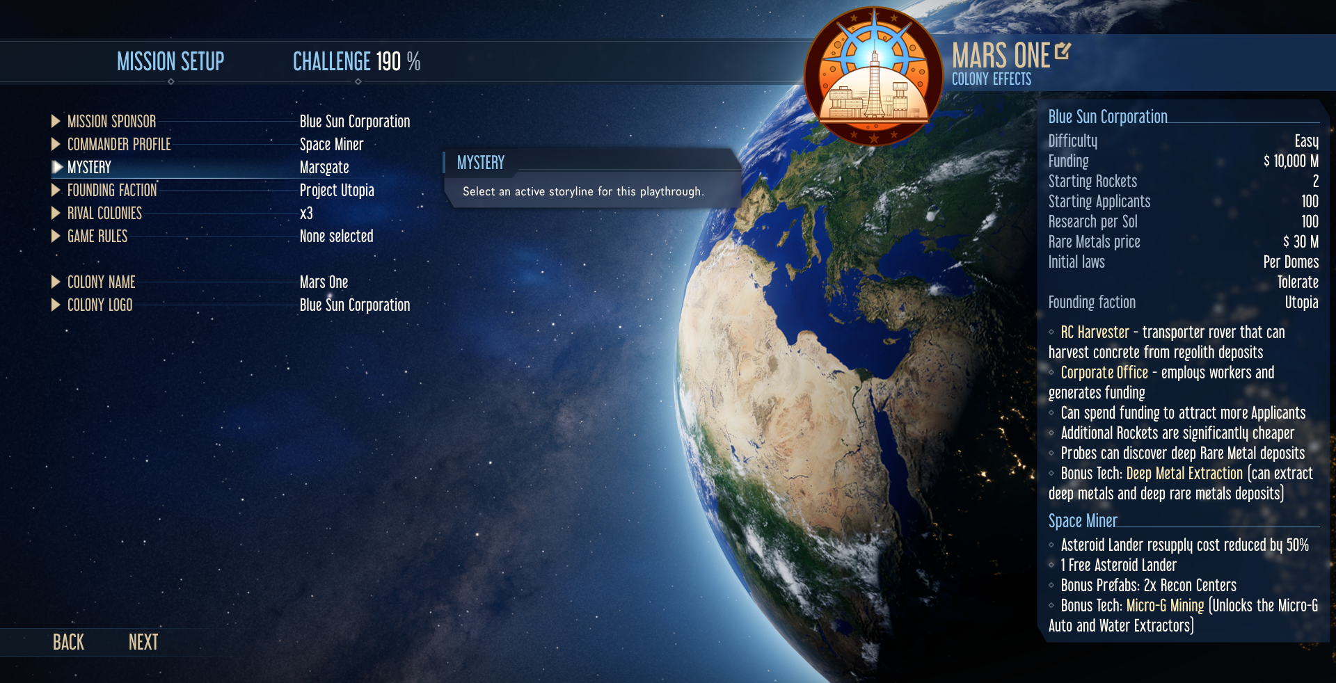 4. Pregame Mission Setup