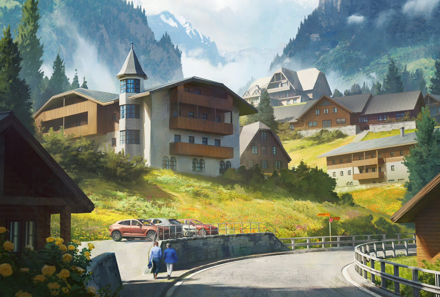 cities mountain village