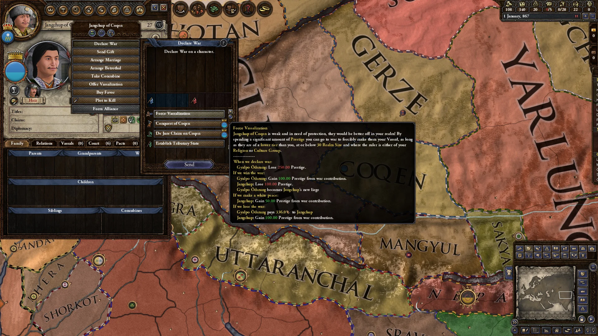 Crusader Kings II: Jade Dragon (screenshot 2)