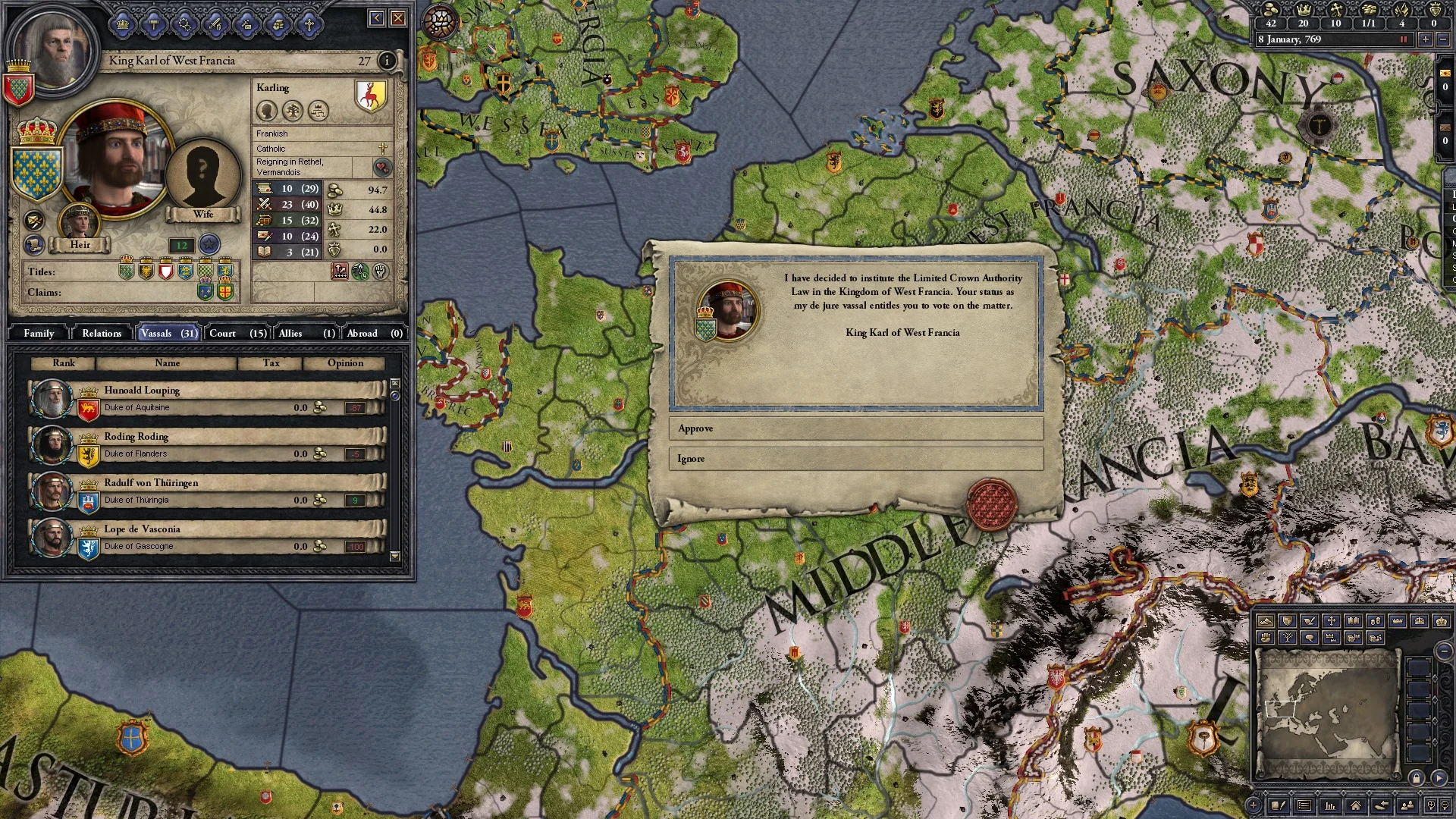 Crusader Kings II: Early Western Clothing Pack (screenshot 4)