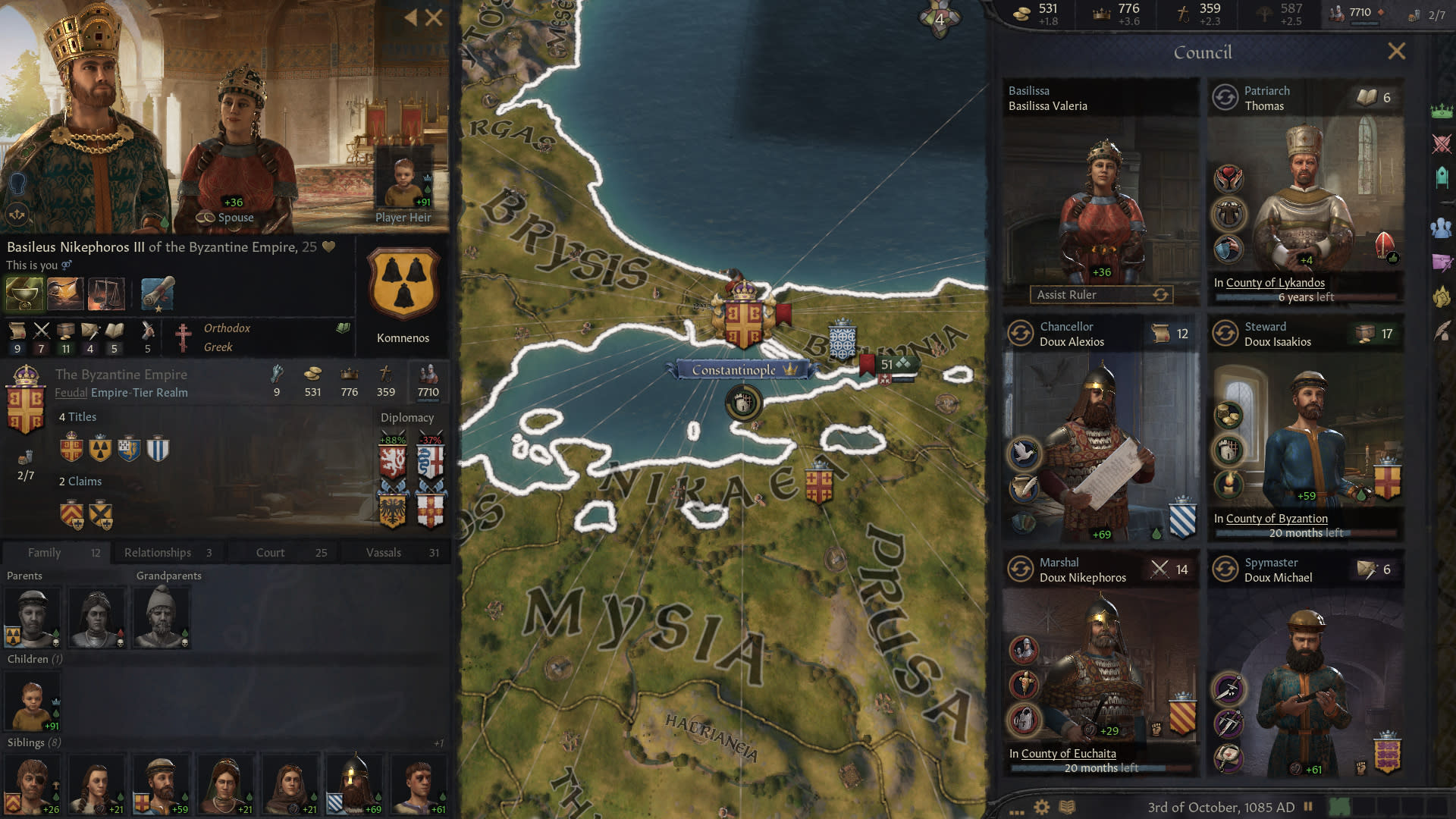 Crusader Kings III (screenshot 1)