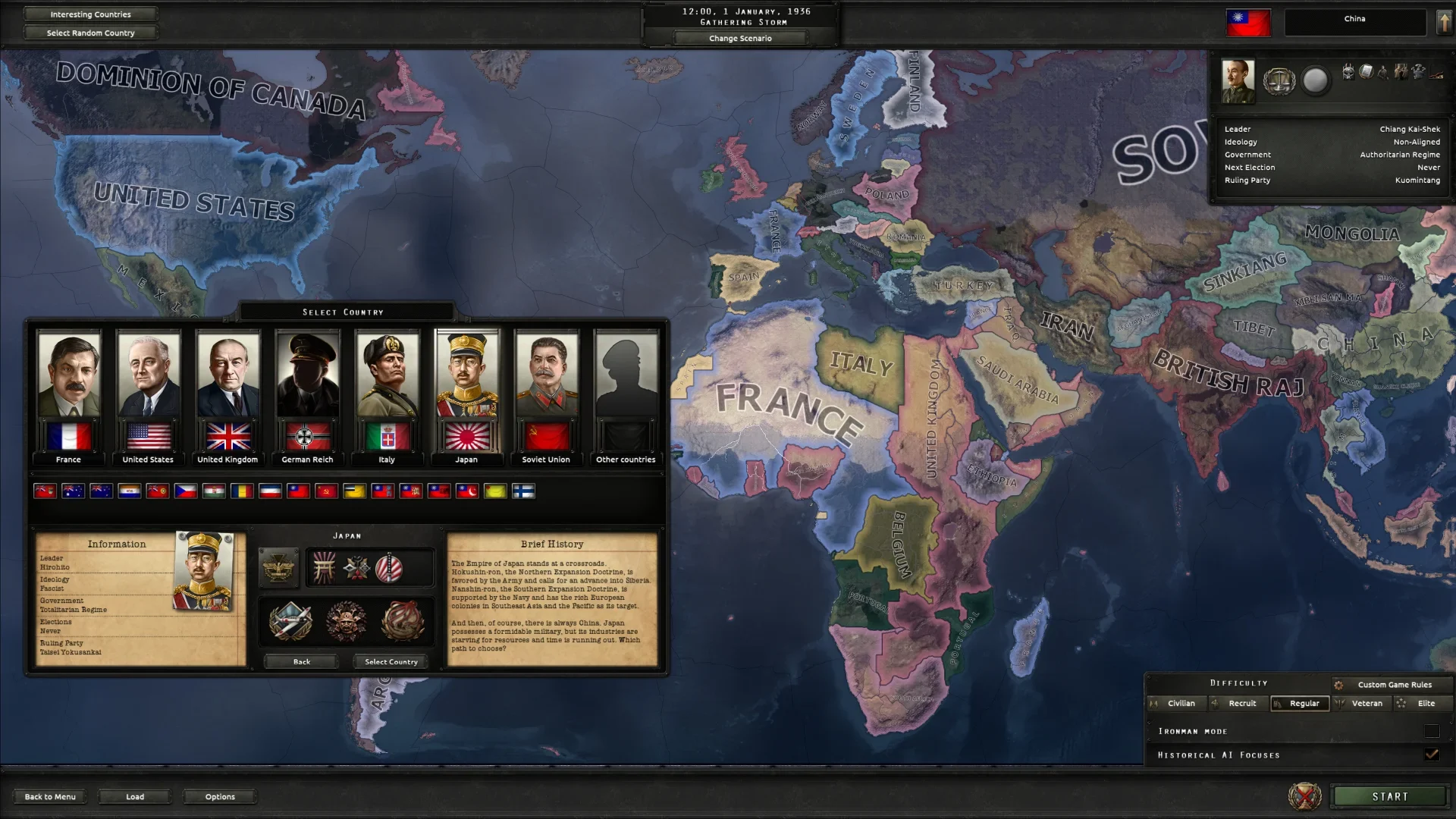 Hearts of Iron IV (screenshot 2)