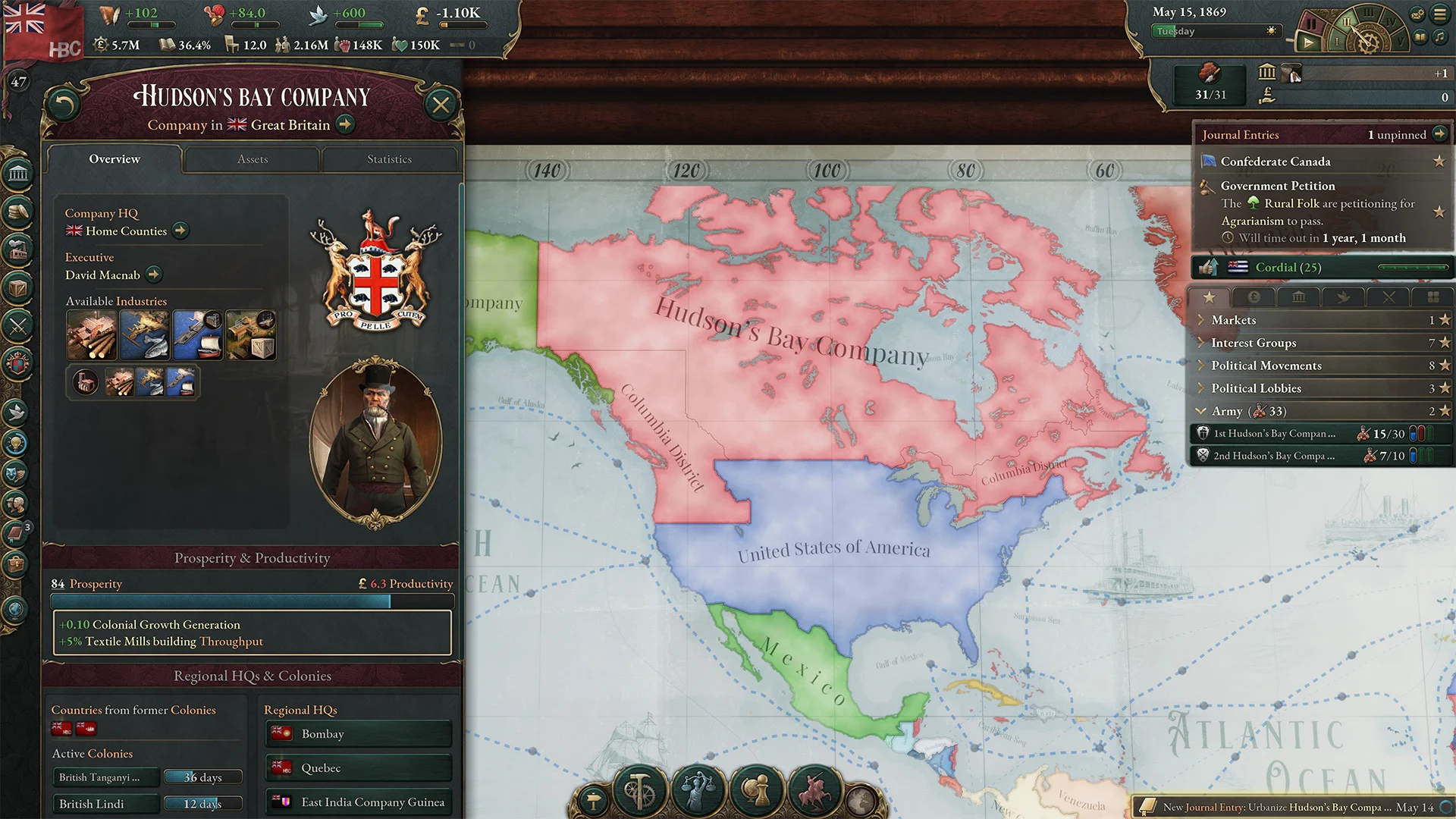 Victoria 3 Expansion Pass 2 Screenshot 2