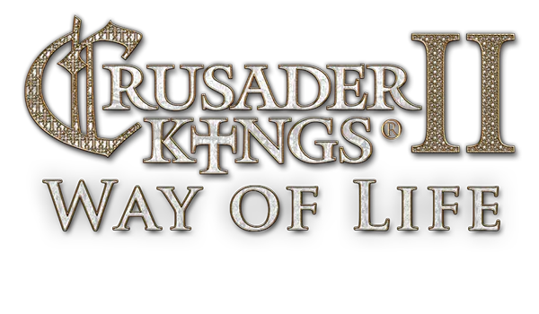 Logotype for Crusader Kings II: Way of Life