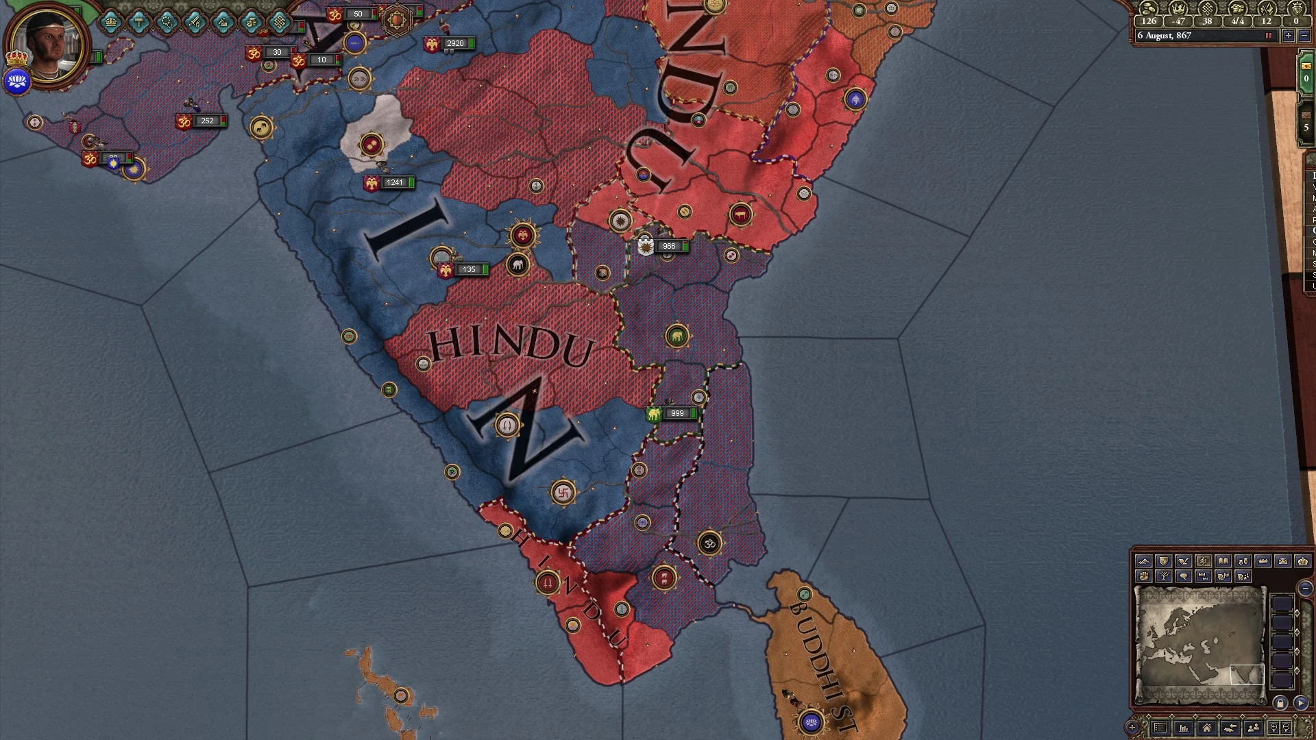 Crusader Kings II: Rajas of India (screenshot 5)