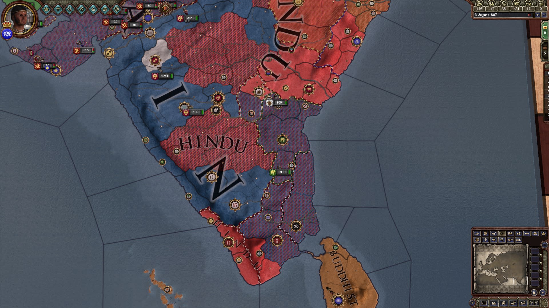 Crusader Kings II: Rajas of India (screenshot 5)