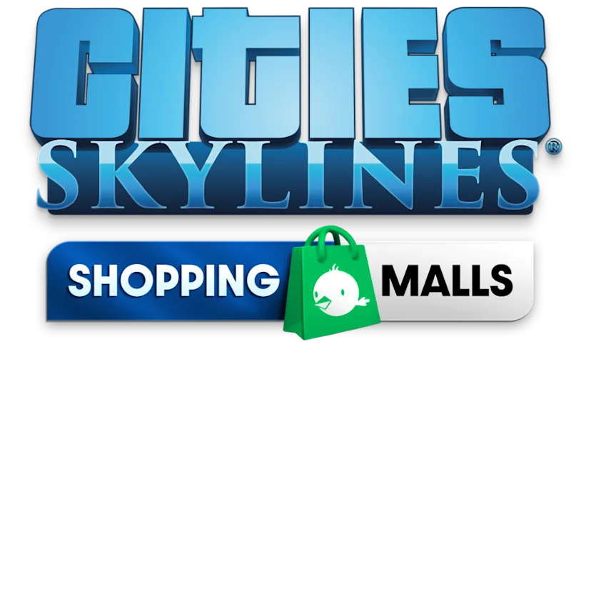 Logotype for Cities: Skylines - Shopping Malls