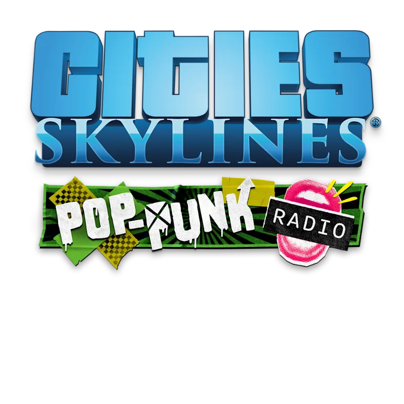 Logotype for Cities: Skylines - Punk Pop Radio