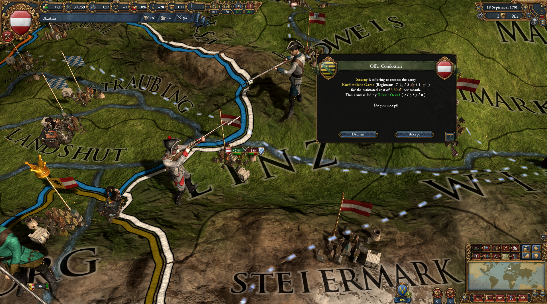 Europa Universalis IV: Mare Nostrum (screenshot 2)