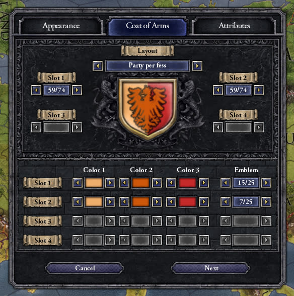 Crusader Kings II: Ruler Designer (screenshot 4)