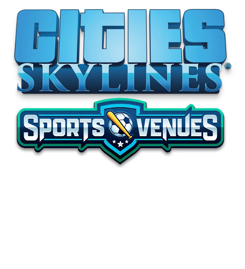 Logotype for Cities: Skylines - Sports Venues