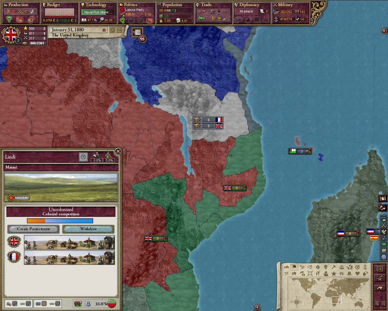 Victoria II: Heart of Darkness (screenshot 9)