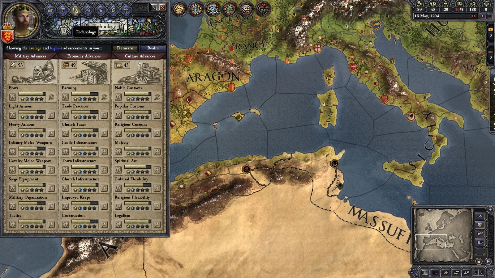 Crusader Kings II: Songs of Prosperity (screenshot 2)