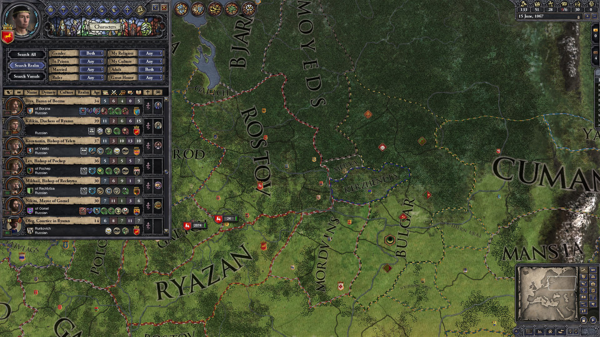 Crusader Kings II: Russian Portraits (screenshot 7)