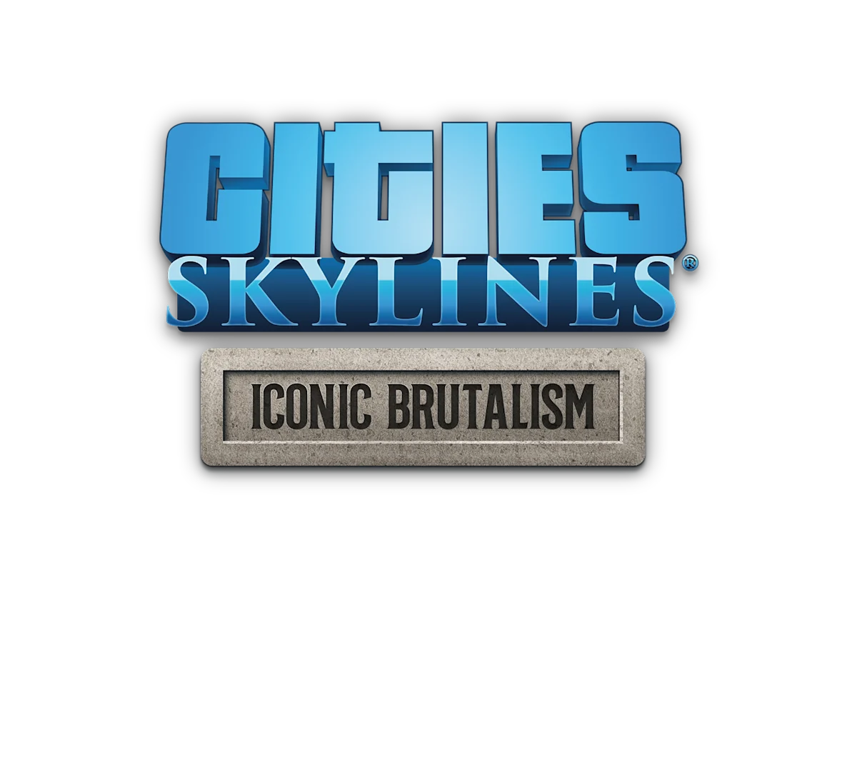 Logotype for Cities: Skylines - Content Creator Pack: Iconic Brutalism