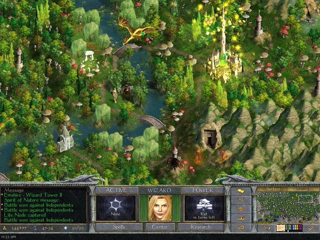 Age of Wonders: Shadow Magic (screenshot 1)