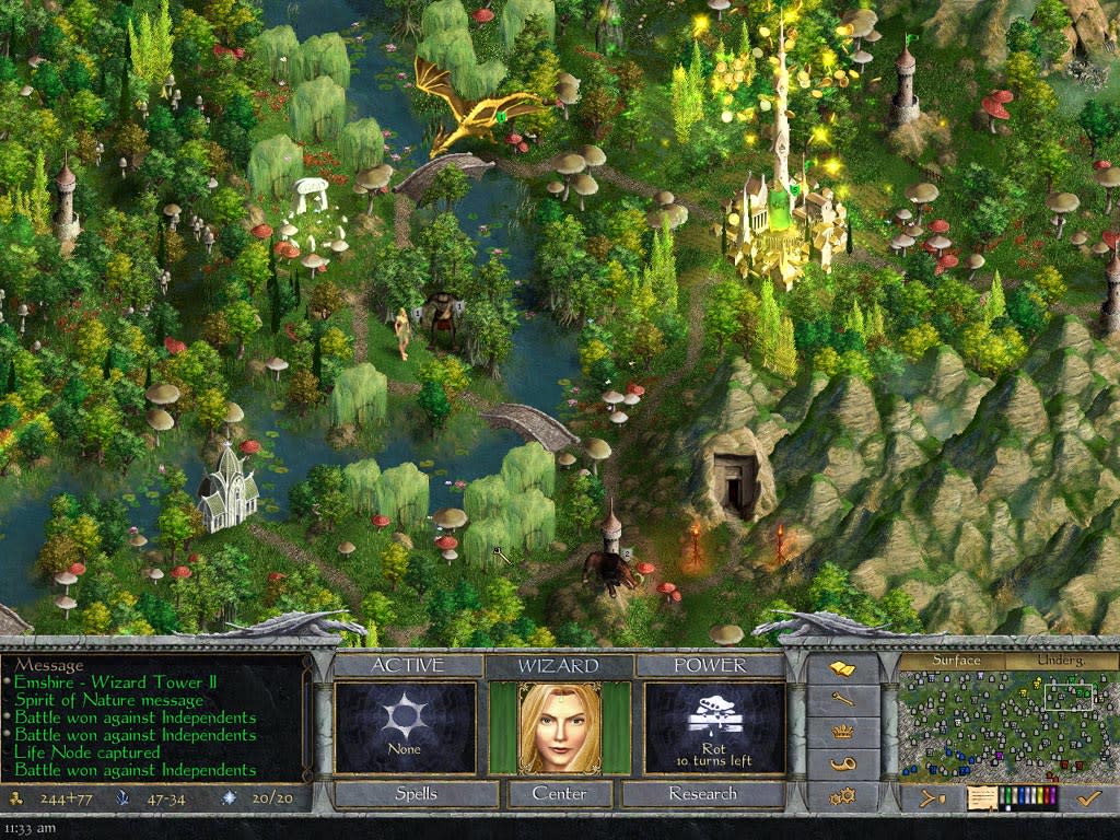 Age of Wonders: Shadow Magic (screenshot 1)