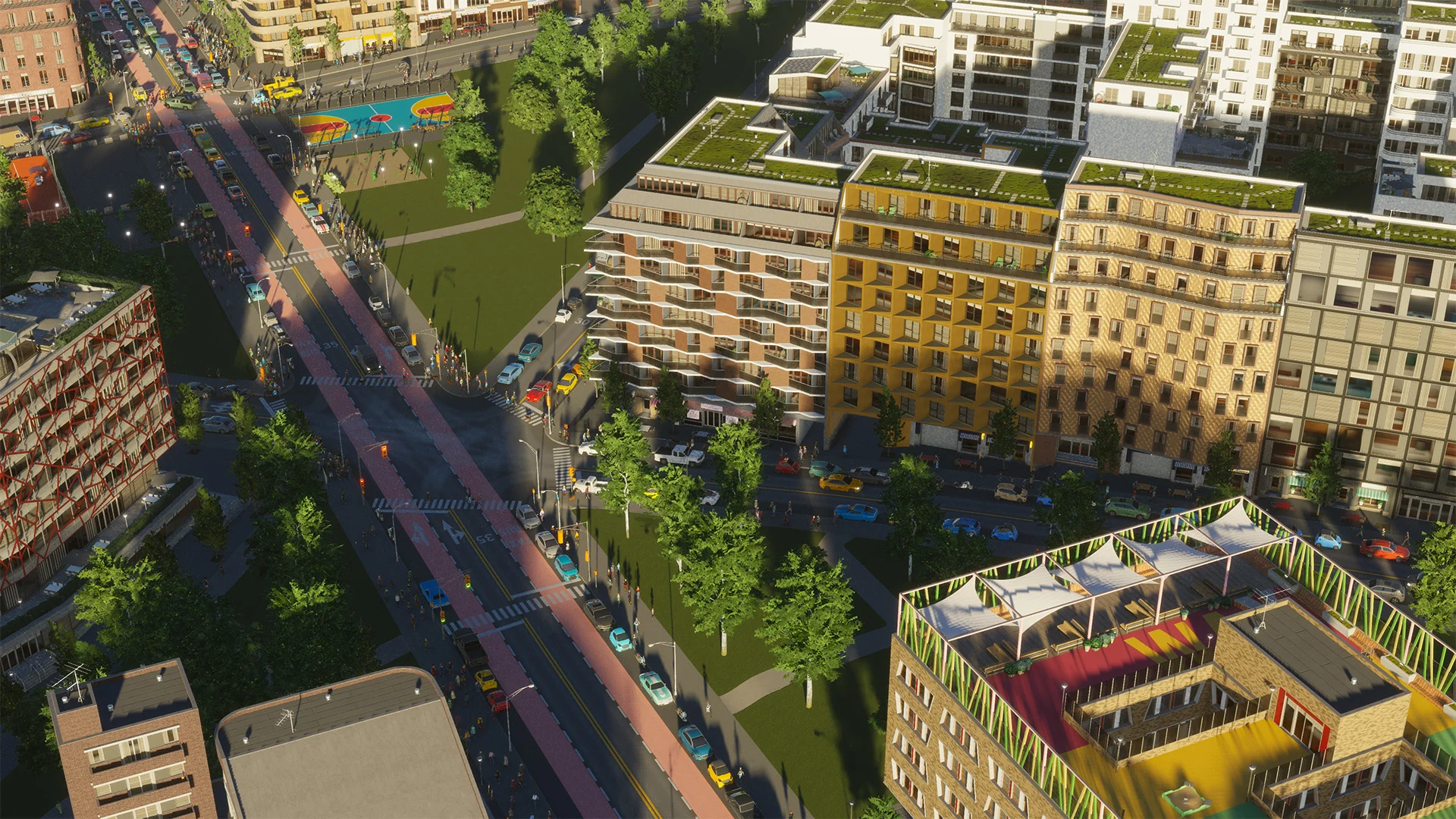 Cities Skylines Ii Urban Promenades Screenshot 8