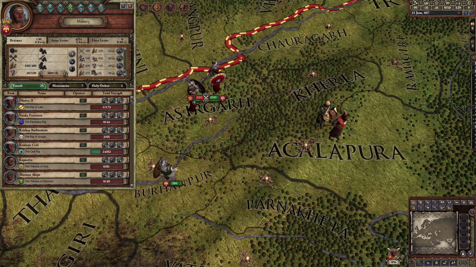 Crusader Kings II: Rajas of India (screenshot 2)