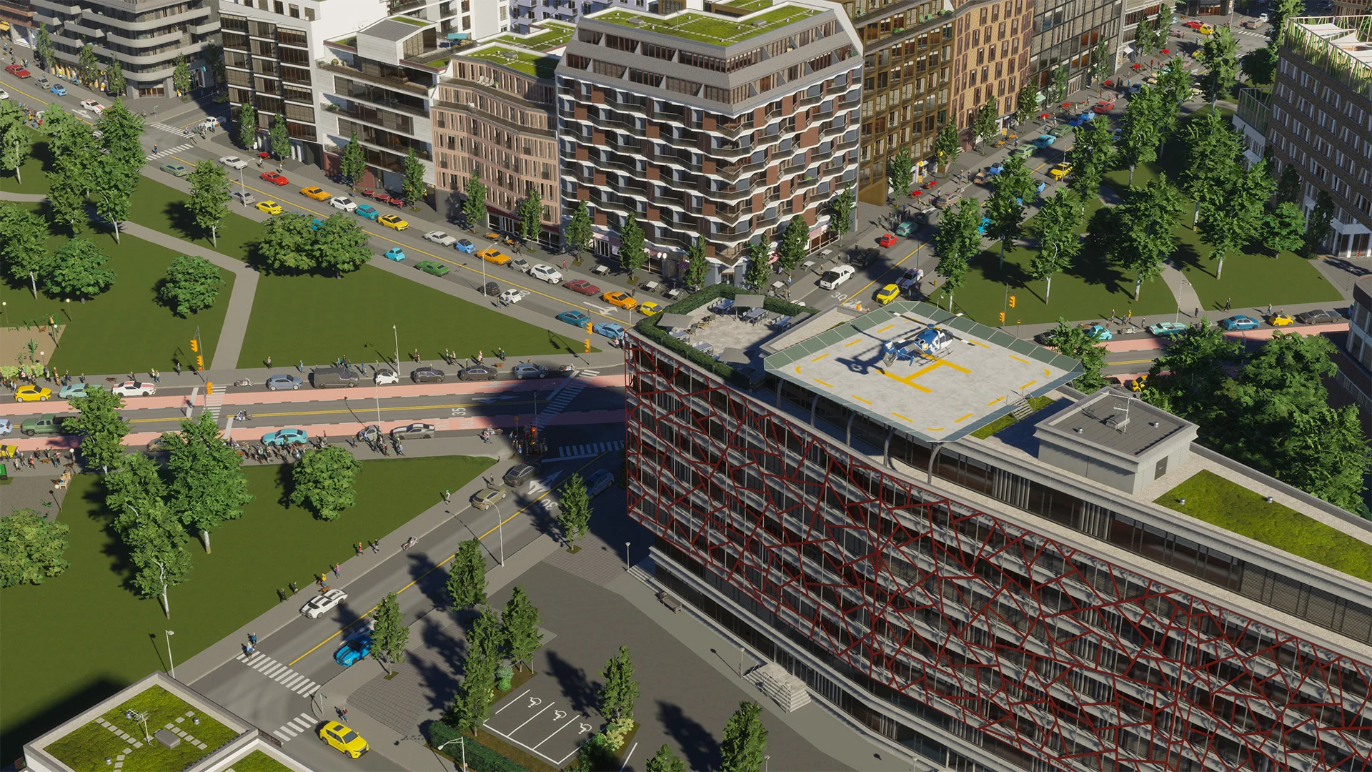 Cities Skylines Ii Urban Promenades Screenshot 9