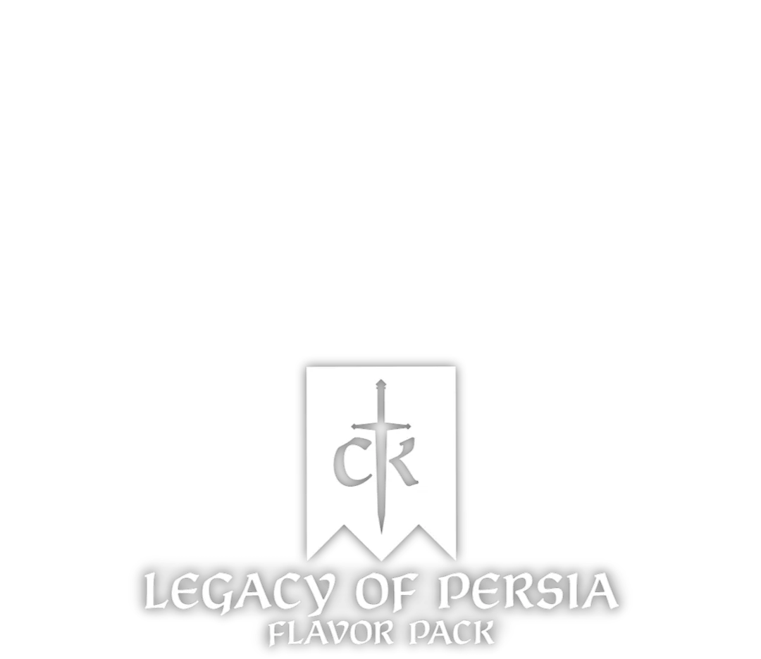 Logotype for Crusader Kings III: Legacy of Persia