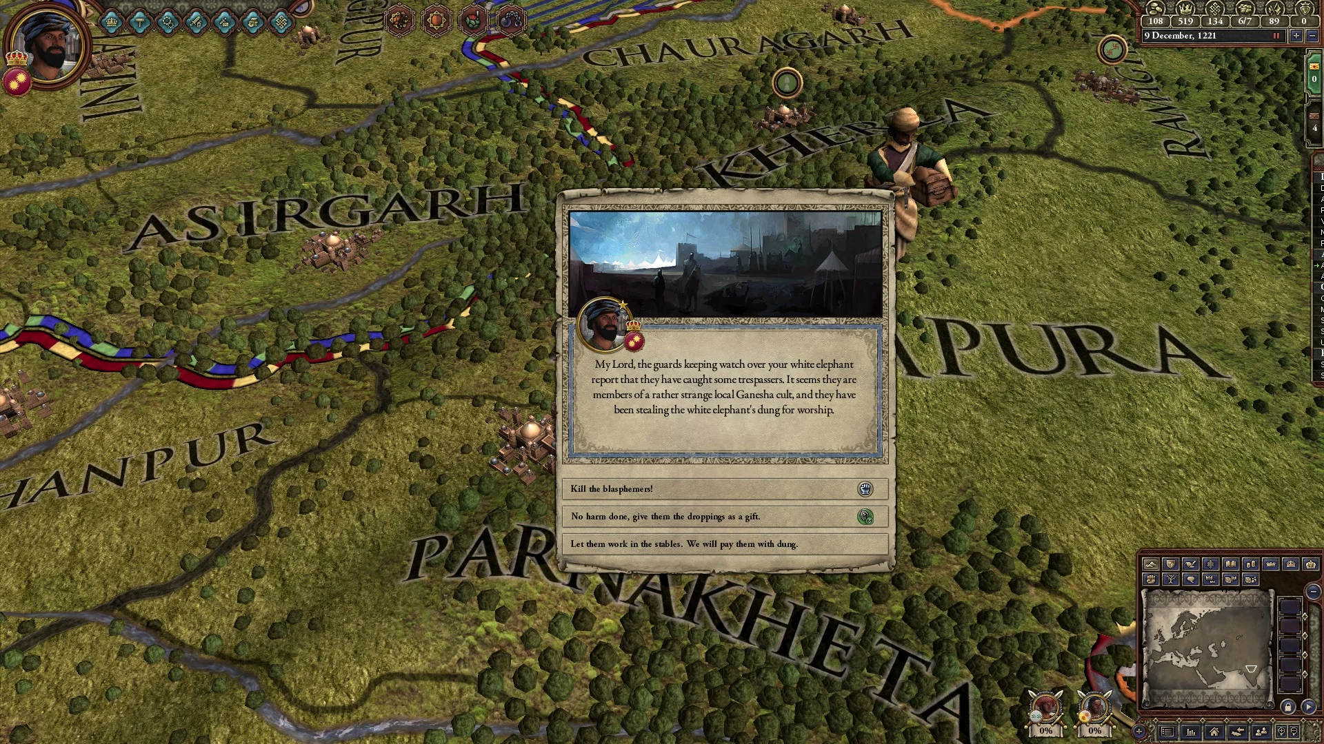 Crusader Kings II: Rajas of India (screenshot 4)