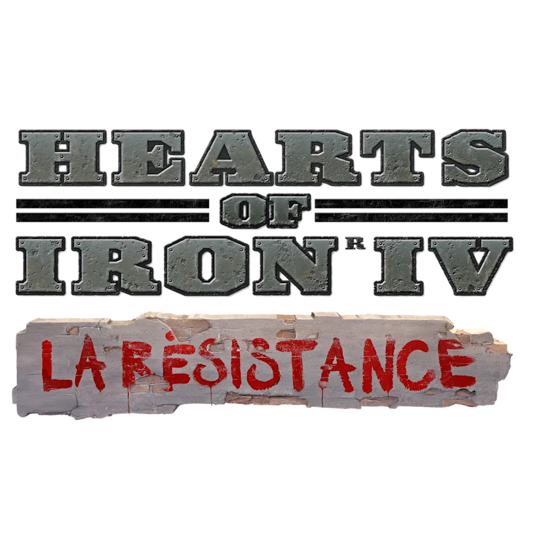 Logotype for Hearts of Iron IV: La Resistance