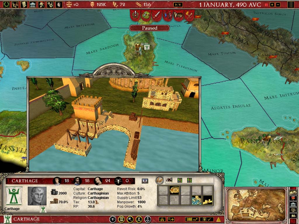 Europa Universalis Rome Gold (screenshot 7)